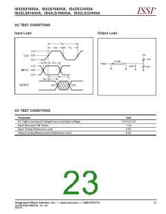 浏览型号IS42S16800A-10T的Datasheet PDF文件第23页