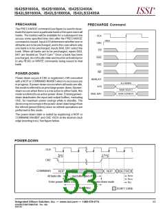 浏览型号IS42S16800A-10T的Datasheet PDF文件第53页
