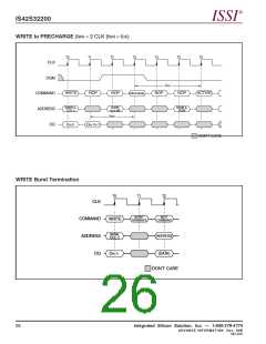 浏览型号IS42S32200-7T的Datasheet PDF文件第26页