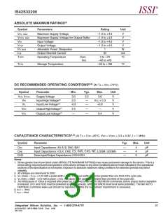 浏览型号IS42S32200-7T的Datasheet PDF文件第31页