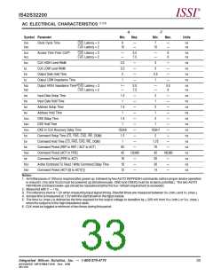 浏览型号IS42S32200-7T的Datasheet PDF文件第33页