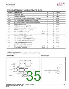 浏览型号IS42S32200-7T的Datasheet PDF文件第35页