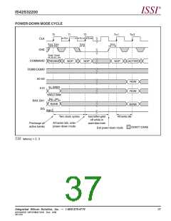 浏览型号IS42S32200-7T的Datasheet PDF文件第37页