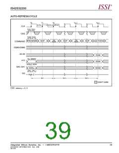 浏览型号IS42S32200-7T的Datasheet PDF文件第39页