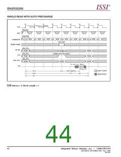 浏览型号IS42S32200-7T的Datasheet PDF文件第44页