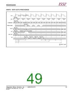 浏览型号IS42S32200-7T的Datasheet PDF文件第49页