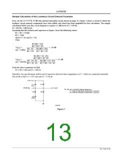 浏览型号LC75372E的Datasheet PDF文件第13页