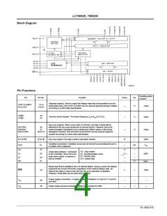 浏览型号LC75852的Datasheet PDF文件第4页
