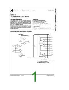浏览型号LM2419T的Datasheet PDF文件第1页