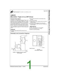 浏览型号LM2435的Datasheet PDF文件第1页