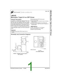 浏览型号LM2439T的Datasheet PDF文件第1页
