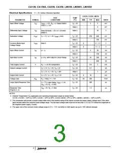 浏览型号LM339的Datasheet PDF文件第3页