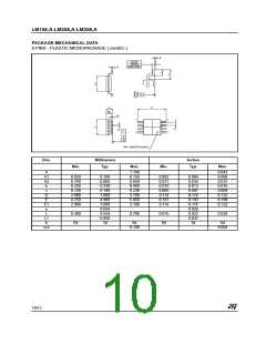 浏览型号LM358P的Datasheet PDF文件第10页