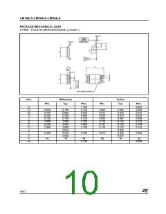 浏览型号LM358的Datasheet PDF文件第10页