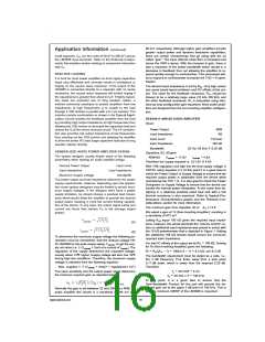 浏览型号LM3886TF的Datasheet PDF文件第16页