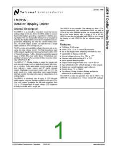 浏览型号LM3915N的Datasheet PDF文件第1页