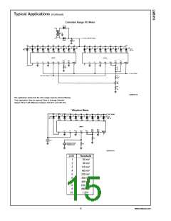 浏览型号LM3915N的Datasheet PDF文件第15页