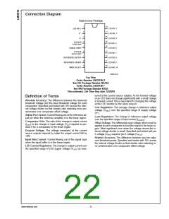 浏览型号LM3915N的Datasheet PDF文件第22页