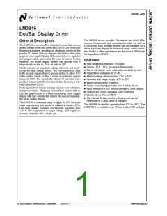 浏览型号LM3916N-1的Datasheet PDF文件第1页