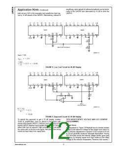 浏览型号LM3916N-1的Datasheet PDF文件第12页