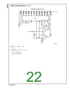 浏览型号LM3916N-1的Datasheet PDF文件第22页