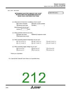 浏览型号M30622MA-D00GP的Datasheet PDF文件第212页