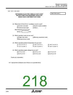 浏览型号M30622MA-D00GP的Datasheet PDF文件第218页