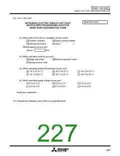 浏览型号M30622MA-D00GP的Datasheet PDF文件第227页