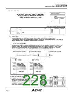 浏览型号M30622MA-D00GP的Datasheet PDF文件第228页