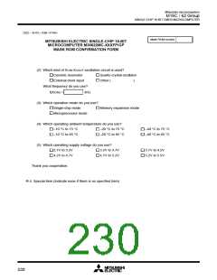 浏览型号M30622MA-D00GP的Datasheet PDF文件第230页