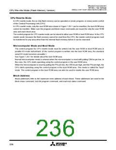 浏览型号M30622MA-D00GP的Datasheet PDF文件第236页