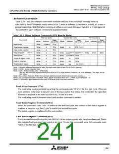 浏览型号M30622MA-D00GP的Datasheet PDF文件第241页