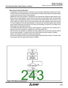 浏览型号M30622MA-D00GP的Datasheet PDF文件第243页