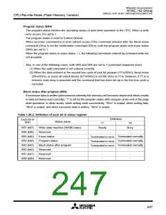 浏览型号M30622MA-D00GP的Datasheet PDF文件第247页