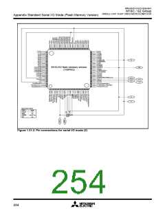 浏览型号M30622MA-D00GP的Datasheet PDF文件第254页