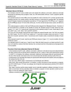 浏览型号M30622MA-D00GP的Datasheet PDF文件第255页