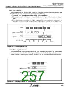浏览型号M30622MA-D00GP的Datasheet PDF文件第257页