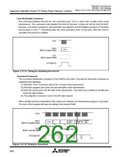 浏览型号M30622MA-D00GP的Datasheet PDF文件第262页