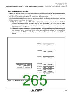 浏览型号M30622MA-D00GP的Datasheet PDF文件第265页