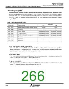 浏览型号M30622MA-D00GP的Datasheet PDF文件第266页