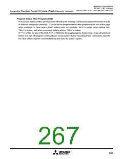 浏览型号M30622MA-D00GP的Datasheet PDF文件第267页