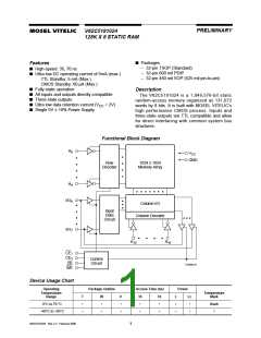 浏览型号V62C5181024L-70W的Datasheet PDF文件第1页
