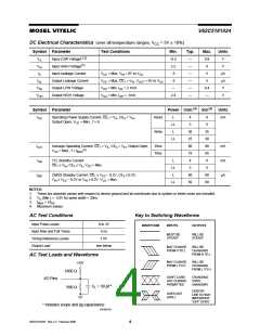 浏览型号V62C5181024L-70W的Datasheet PDF文件第4页