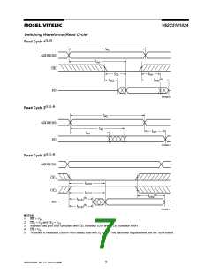 浏览型号V62C5181024L-70W的Datasheet PDF文件第7页