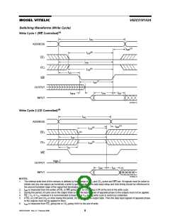浏览型号V62C5181024L-70W的Datasheet PDF文件第8页