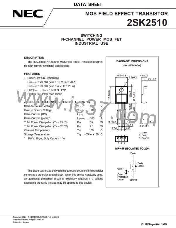 2SK2510图片预览