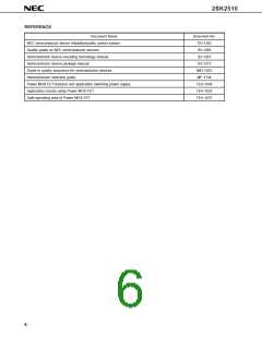 浏览型号2SK2510的Datasheet PDF文件第6页