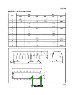 浏览型号TDA7309的Datasheet PDF文件第11页