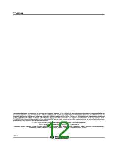 浏览型号TDA7309的Datasheet PDF文件第12页