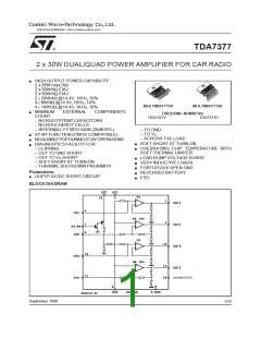 浏览型号TDA7377的Datasheet PDF文件第1页